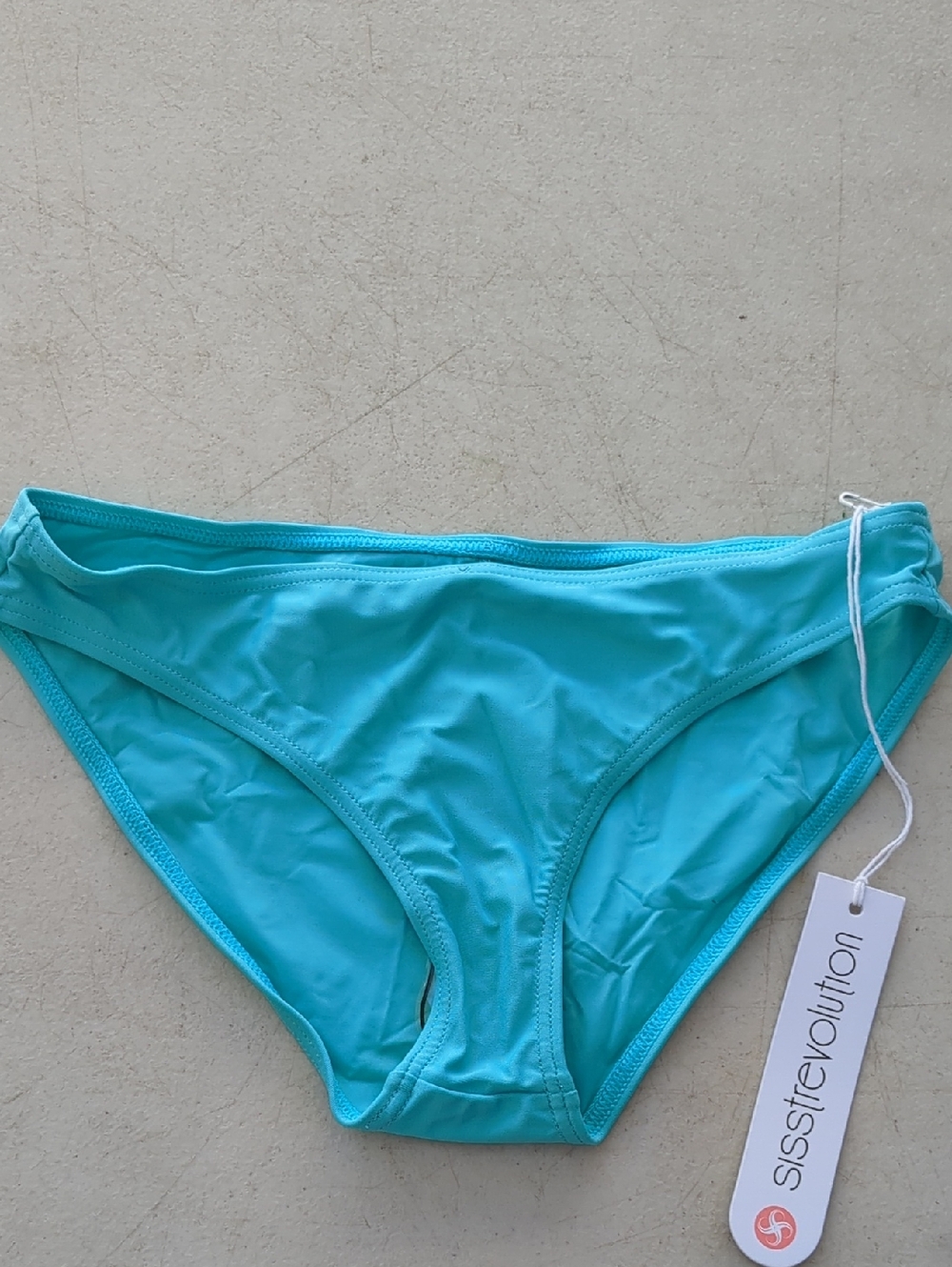 Sisstrevolution Women's Turquoise Bikini Bottom